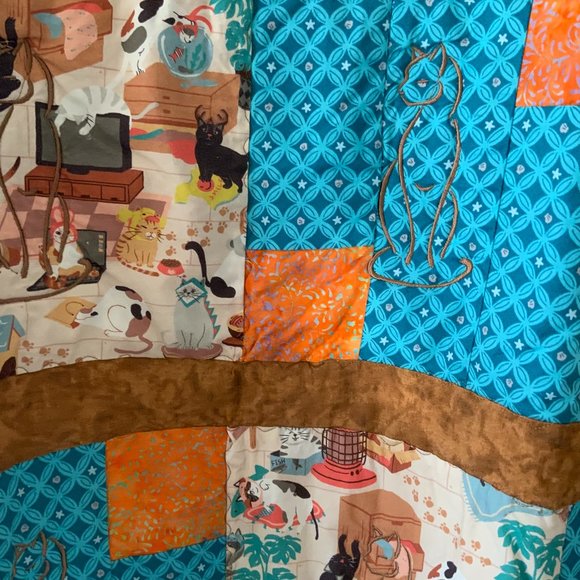 Blanket colorfully Homemade - Picture 2 of 5